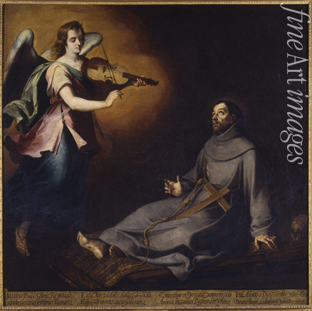 Murillo Bartolomé Estebàn - Saint Francis of Assisi in Ecstasy