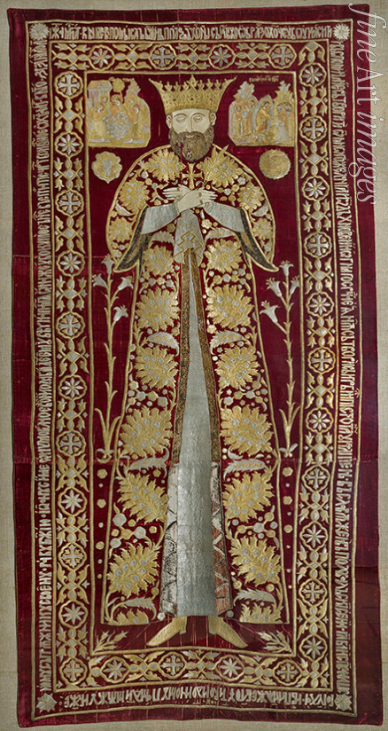Byzantinische angewandte Kunst - Grabtuch von Simion Movila