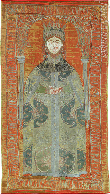 Byzantinische angewandte Kunst - Grabtuch von Maria Asanina Palaiologina