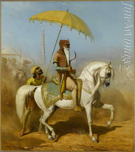 De Dreux Alfred - Portrait of Maharaja Ranjit Singh