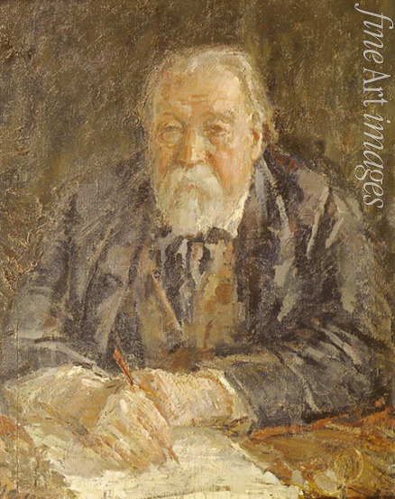 Schemjakin Michail Fjodorowitsch - Porträt des Komponisten Michail Ippolitow-Iwanow (1859-1935)