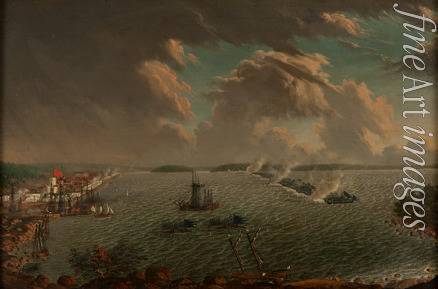 Schoultz Johan Tietrich - The Battle of Fredrikshamn on May 1790