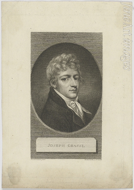Gottschick Johann Christian Benjamin - Portrait of Josef Grassi (1757-1838) 