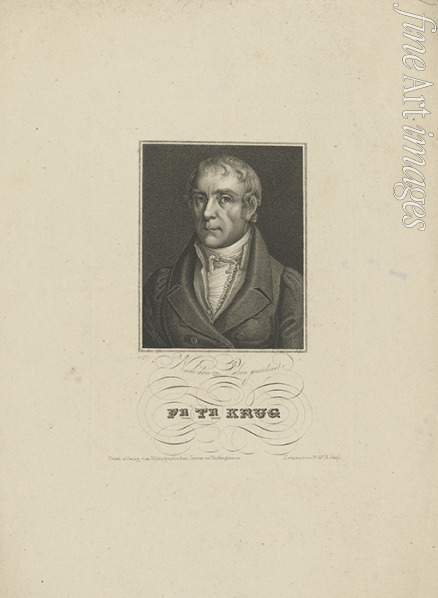 Falcke Tobias - Porträt von Wilhelm Traugott Krug (1770-1842) 
