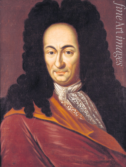 Unbekannter Künstler - Gottfried Wilhelm Leibniz (1646-1716) 