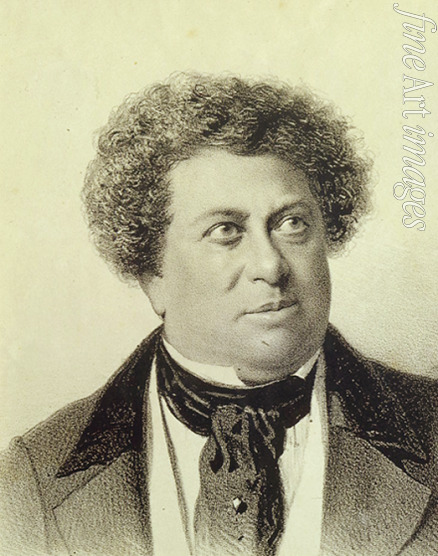 Timm Vasily (George Wilhelm) - The author Alexandre Dumas père (1802-1870)