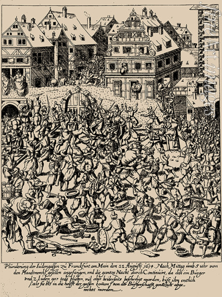 Keller Georg - The Fettmilch Rising. The plundering of the Judengasse in Frankfurt on August 22, 1614