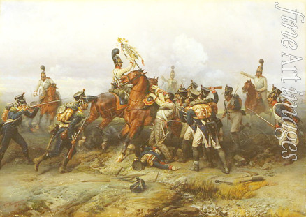 Willewalde Gottfried (Bogdan Pawlowitsch) - Großtat des Gebirgsregiments im Schlacht von Austerlitz