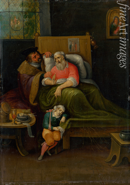 Francken Frans the Younger - To Visit the Sick (Seven Works of Mercy)