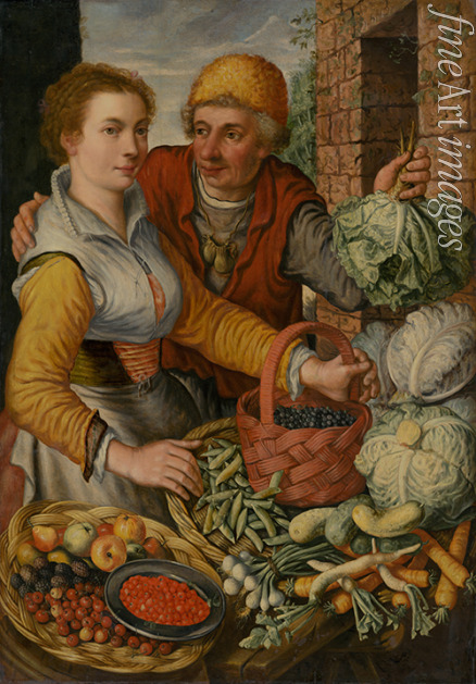 Beuckelaer Joachim - The fruit and vegetable sellers
