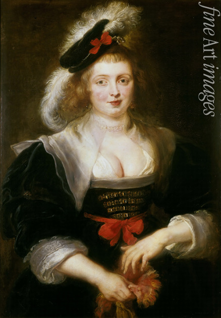 Rubens Pieter Paul - Hélène Fourment, einen Handschuh anziehend 