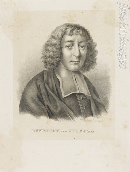 Küstner Gottfried - Portrait of Baruch Spinoza