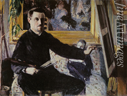 Caillebotte Gustave - Self-Portrait with Easel