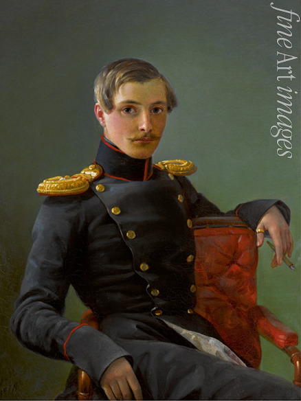 Orlov Pimen Nikitich - Portrait of Andrei Nikolaevich Karamzin (1814-1854)