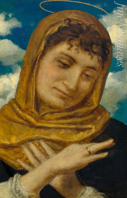 Böcklin Arnold - Heilige Katharina