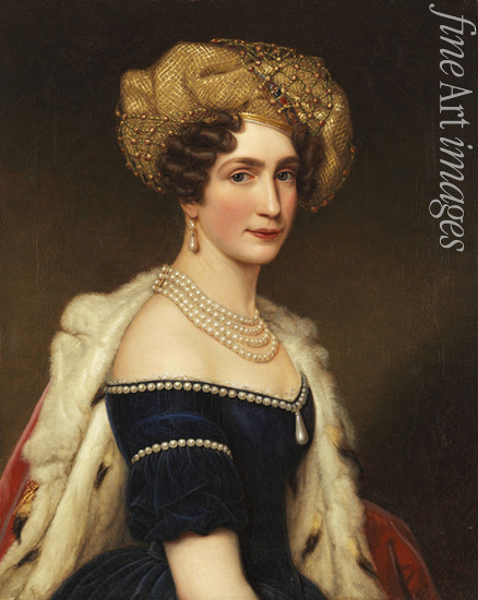 Stieler Joseph Karl - Princess Augusta of Bavaria (1788-1851), Duchess of Leuchtenberg