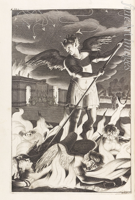 Burghers Michael - Illustration for John Milton's 