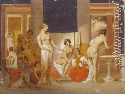Bronnikov Feodor Andreyevich - The women's bath in Pompeii