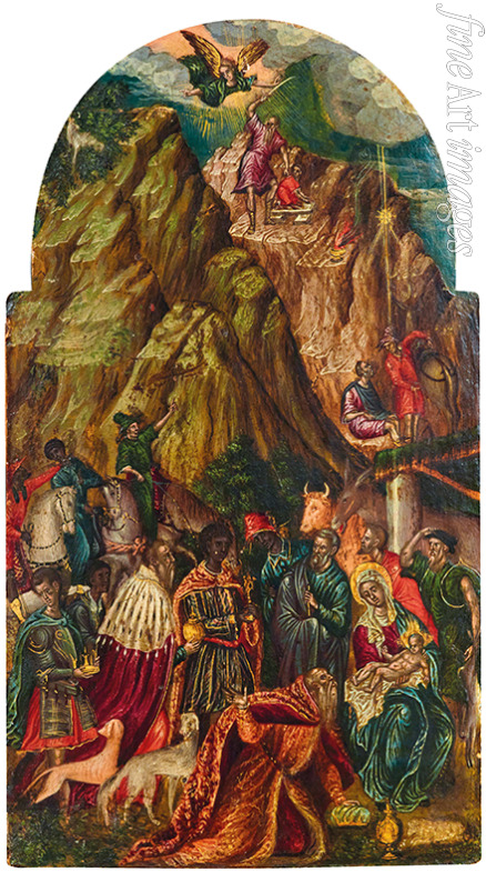 Klontzas George - The Sacrifice of Isaac and The Adoration of the Magi