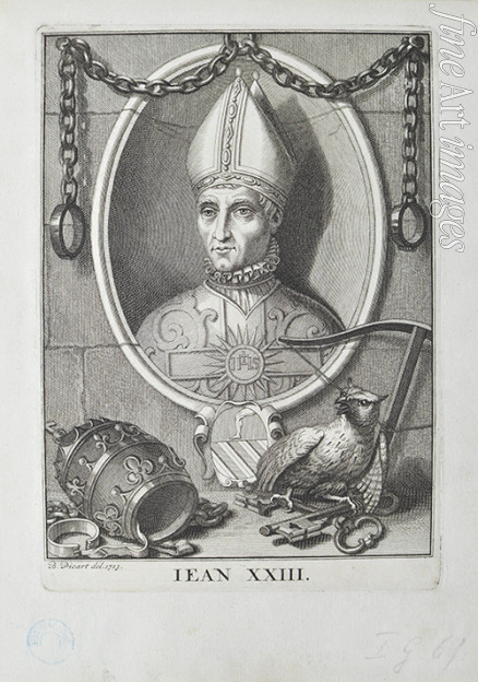 Picart Bernard - Antipope John XXIII (Baldassare Cossa) 