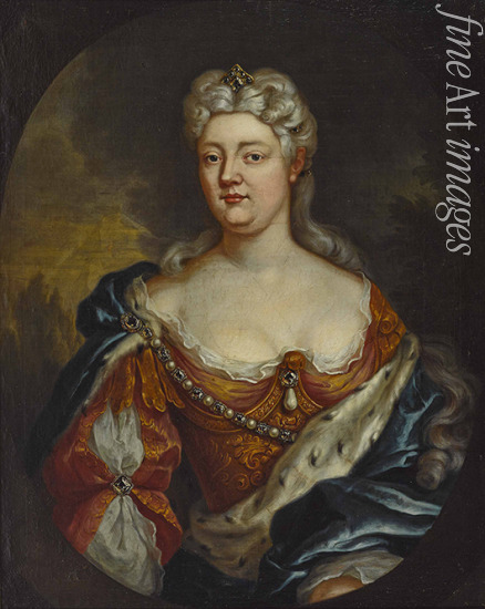 Anonymous - Portrait of Countess Caroline of Nassau-Saarbrücken (1704-1774)