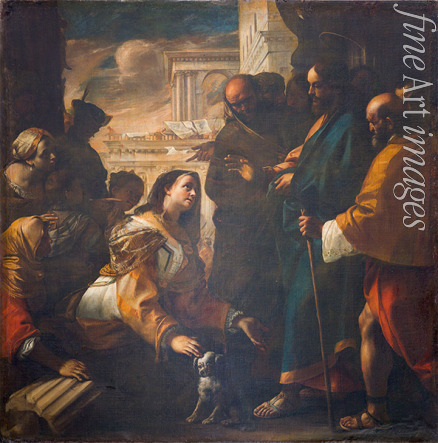 Preti Mattia - Christ and the Woman from Canaan