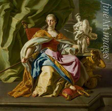 De Mura Francesco - Allegory of the nobility of the order of Malta