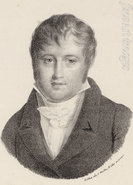 Motte Charles Etienne Pierre - Porträt von Komponist Nicolò Isouard (1775-1818)
