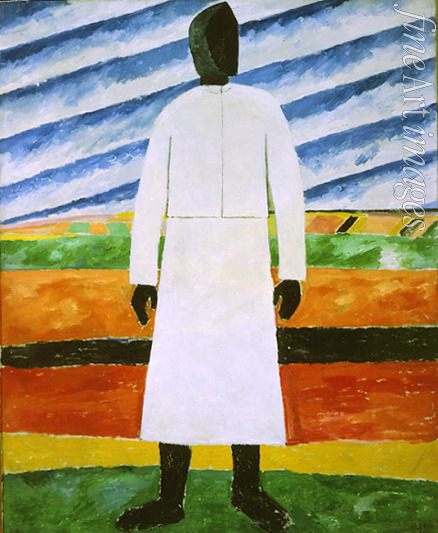 Malevich Kasimir Severinovich - Farmer's wife with the black face