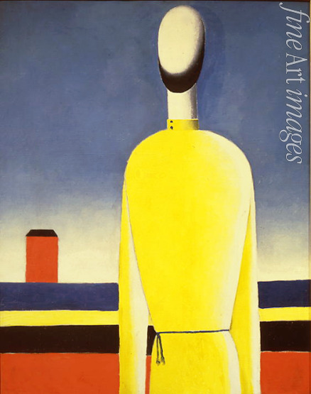 Malevich Kasimir Severinovich - Complicated Premonition (Torso in a Yellow Shirt)