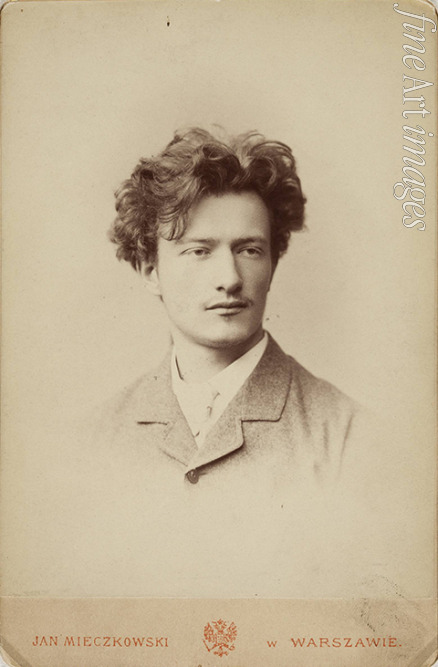 Mieczkowski Jan - Portrait of the composer Ignacy Jan Paderewski (1860-1941)