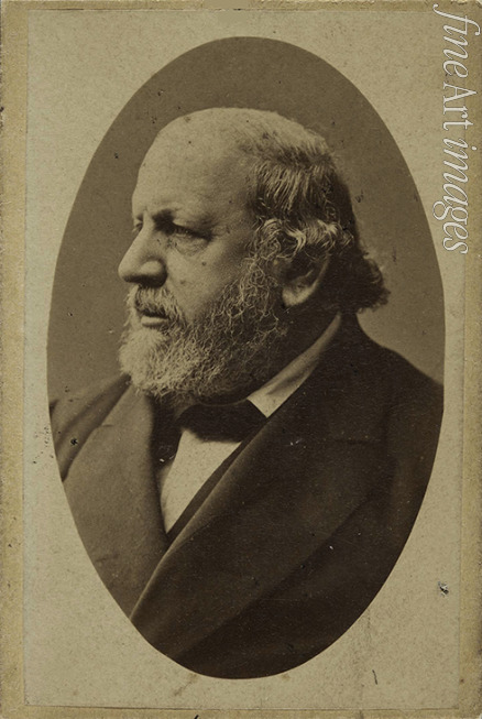 Luckhardt Fritz - Porträt von Komponist Ferdinand von Hiller (1811-1885) 