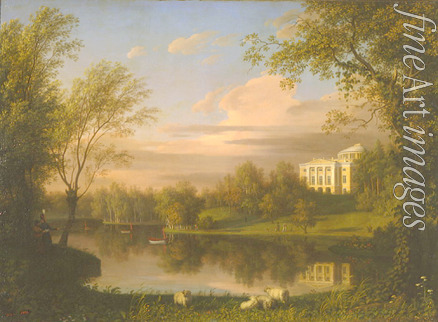 Kügelgen Carl Ferdinand von - View of the Pavlovsk Palace