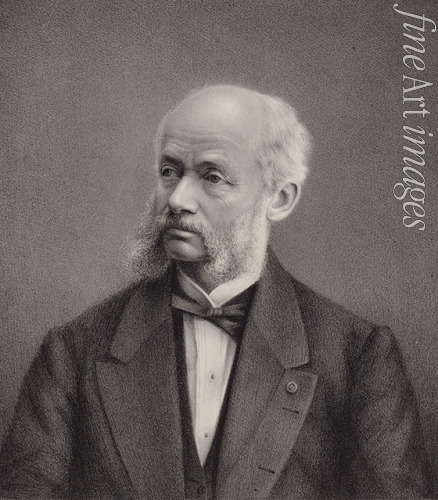 Anonymous - Portrait of the violinist and composer Henri Vieuxtemps (1820-1881)