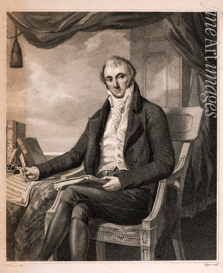 Pyne William Henry - Portrait of pianist and composer Joseph Wölfl (1773-1812)