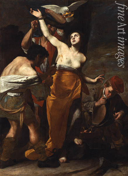 Stanzione Massimo - The Martyrdom of Saint Agatha