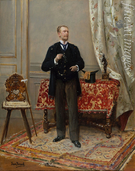 Béraud Jean - Portrait of Edmond Taigny (1828-1906)