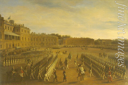 Schwarz Gustav - Parade at the Time of Emperor Paul I