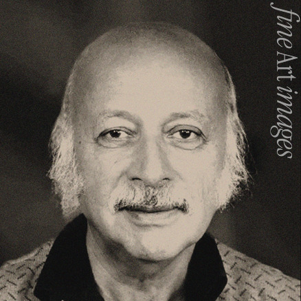 Unbekannter Fotograf - Porträt von Dichter Muzaffar Al-Nawab