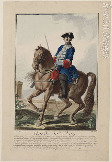 De Fehrt Antoine Jean - Garde du roi (Leibgarde des Königs)