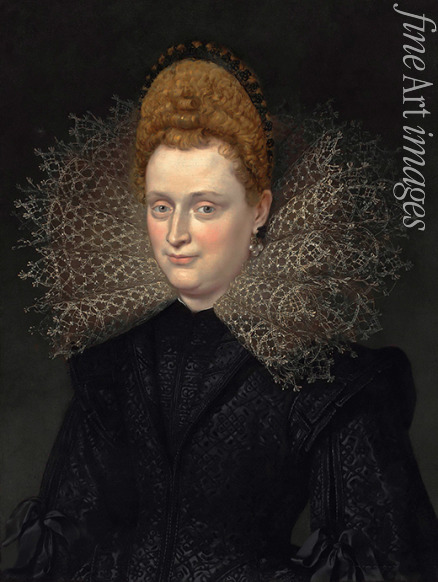 Rubens Peter Paul (School) - Portrait of Margherita Gonzaga (1591-1632), Duchess of Lorraine