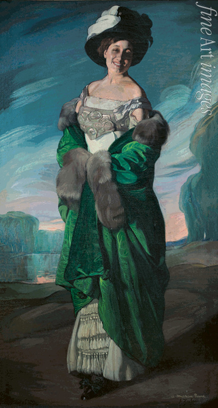 Zuloaga y Zabaleto Ignacio - Portrait of Madeleine Picard