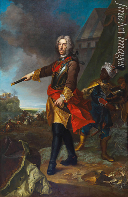 Auerbach Johann Gottfried - Portrait of Prince Eugene of Savoy (1663-1736)