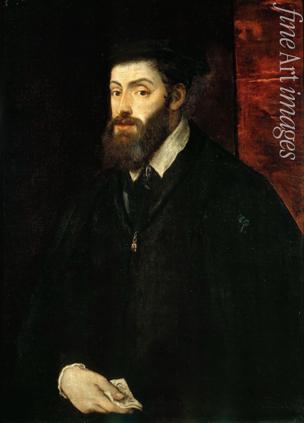 Tizian - Porträt von Kaiser Karl V. (1500-1558)