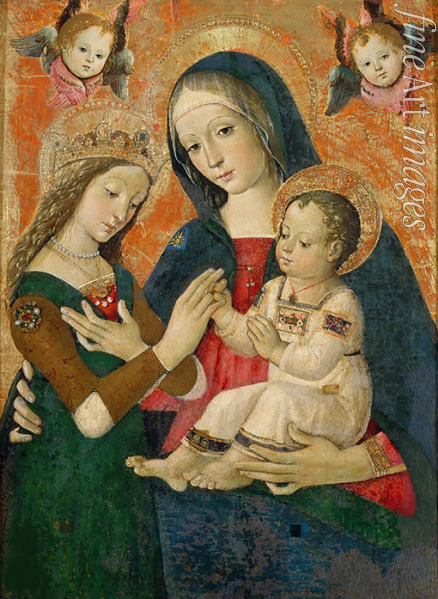 Pinturicchio Bernardino - Die mystische Hochzeit der heiligen Katharina