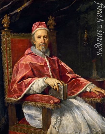 Maratta Carlo - Portrait of Pope Clement IX (1600-1669)