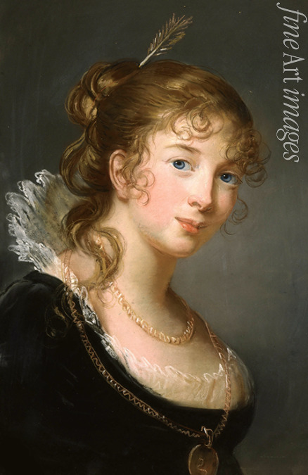 Vigée Le Brun Louise Élisabeth - Princess Frederica Dorothea Louise Philippine of Prussia (1770-1836), Countess Radziwill
