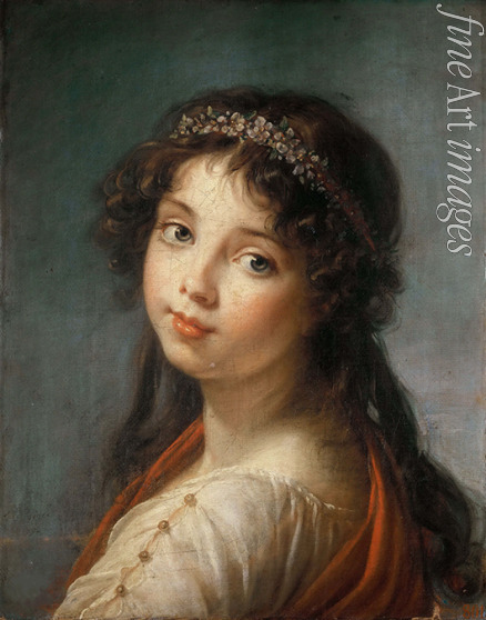 Vigée Le Brun Louise Élisabeth - Porträt von Tochter der Künstlerin (Jeanne-Lucie-Louise, dite Julie)