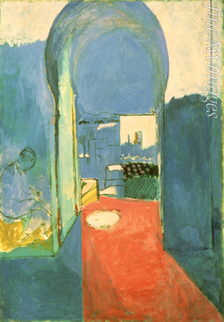 Matisse Henri - The Casbah Gate (Right part of the Moroccan triptych)