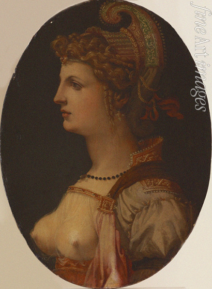 Bacchiacca Francesco - Das Idealbildnis einer Dame (Porträt von Vittoria Colonna)